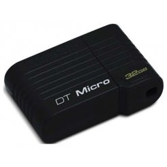 Накопичувач Kingston DataTraveler Micro 32GB Black (DTMCK/32GB)