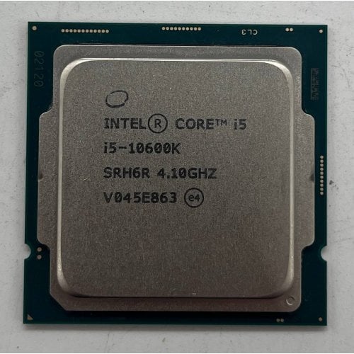 Процесор Intel Core i5-10600K 4.1(4.8)GHz 12MB s1200 Tray (CM8070104282134) (Відновлено продавцем, 715108) купити з перевіркою сумісності: огляд, характеристики, ціна у Києві, Львові, Вінниці, Хмельницькому, Івано-Франківську, Україні | інтернет-магазин TELEMART.UA фото