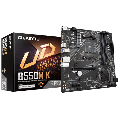 Купить Уценка материнская плата Gigabyte B550M K (sAM4, AMD B550) (Следы установки, 715338) с проверкой совместимости: обзор, характеристики, цена в Киеве, Днепре, Одессе, Харькове, Украине | интернет-магазин TELEMART.UA фото