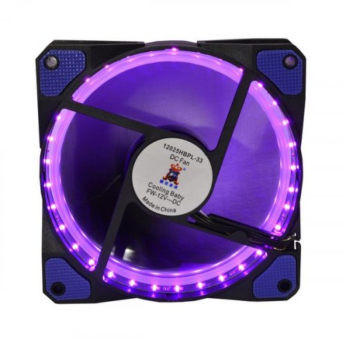 Продати Кулер Cooling Baby 12025HBPL-33 Purple за Trade-In у інтернет-магазині Телемарт - Київ, Дніпро, Україна фото