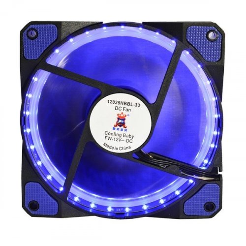 Продати Кулер Cooling Baby 12025HBBL-33 Blue за Trade-In у інтернет-магазині Телемарт - Київ, Дніпро, Україна фото