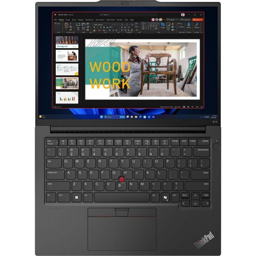 Купити Ноутбук Lenovo ThinkPad E14 Gen 6 (21M8S38L00) Graphite Black - ціна в Києві, Львові, Вінниці, Хмельницькому, Франківську, Україні | інтернет-магазин TELEMART.UA фото