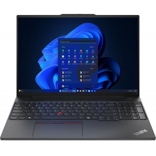 Купити Ноутбук Lenovo ThinkPad E16 Gen 2 (21M6S2BD00) Graphite Black - ціна в Києві, Львові, Вінниці, Хмельницькому, Франківську, Україні | інтернет-магазин TELEMART.UA фото