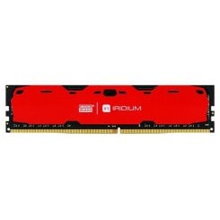 Озу GoodRAM DDR4 8GB 2400Mhz IRDM Red (IR-R2400D464L15S/8G) (Восстановлено продавцом, 715770)