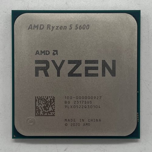 Процесор AMD Ryzen 5 5600 3.5(4.4)GHz 32MB sAM4 Tray (100-000000927) (Відновлено продавцем, 715783) купити з перевіркою сумісності: огляд, характеристики, ціна у Києві, Львові, Вінниці, Хмельницькому, Івано-Франківську, Україні | інтернет-магазин TELEMART.UA фото