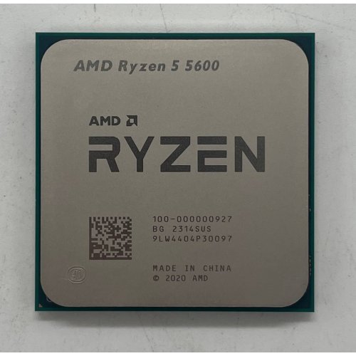 Процесор AMD Ryzen 5 5600 3.5(4.4)GHz 32MB sAM4 Box (100-100000927BOX) (Відновлено продавцем, 715788) купити з перевіркою сумісності: огляд, характеристики, ціна у Києві, Львові, Вінниці, Хмельницькому, Івано-Франківську, Україні | інтернет-магазин TELEMART.UA фото