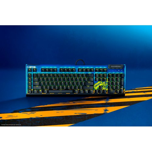 Купити Клавіатура Razer BlackWidow V4 X Yellow Switch Fortnite (RZ03-04703600-R3M1) Black - ціна в Києві, Львові, Вінниці, Хмельницькому, Франківську, Україні | інтернет-магазин TELEMART.UA фото