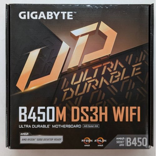 Материнська плата Gigabyte B450M DS3H WIFI (sAM4, AMD B450) (Відновлено продавцем, 715798) купити з перевіркою сумісності: огляд, характеристики, ціна у Києві, Львові, Вінниці, Хмельницькому, Івано-Франківську, Україні | інтернет-магазин TELEMART.UA фото