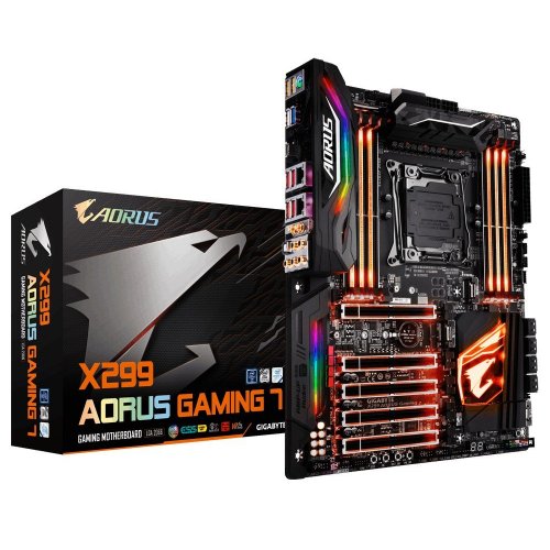 Продать Материнская плата Gigabyte X299 AORUS Gaming 7 (s2066, Intel X299) по Trade-In интернет-магазине Телемарт - Киев, Днепр, Украина фото