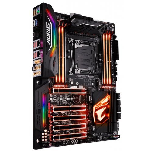 Продать Материнская плата Gigabyte X299 AORUS Gaming 7 (s2066, Intel X299) по Trade-In интернет-магазине Телемарт - Киев, Днепр, Украина фото
