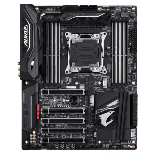 Продать Материнская плата Gigabyte X299 AORUS Gaming 7 (s2066, Intel X299) по Trade-In интернет-магазине Телемарт - Киев, Днепр, Украина фото