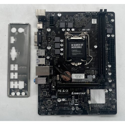 Материнська плата Biostar H310MHP Ver. 7.x (s1151-V2, Intel H310) (Відновлено продавцем, 715812) купити з перевіркою сумісності: огляд, характеристики, ціна у Києві, Львові, Вінниці, Хмельницькому, Івано-Франківську, Україні | інтернет-магазин TELEMART.UA фото