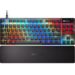 Клавіатура SteelSeries Apex Pro TKL Gen 3 RGB OmniPoint 3.0 Adjustable HyperMagnetic Switches (64740) Black