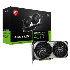 Видеокарта MSI GeForce RTX 4070 VENTUS 2X E OC 12288MB (RTX 4070 VENTUS 2X E 12G OC) (Восстановлено продавцом, 715841)