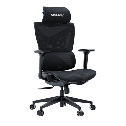 Игровое кресло Anda Seat X-Air Mega Size XL Mesh (AD-WY-01-BBB) Space Black купить в Украине: Киев, Днепр, Харьков, Одесса  | Низкая цена, отзывы, характеристики от TELEMART фото