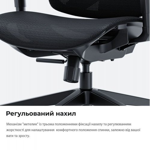 Игровое кресло Anda Seat X-Air Mega Size XL Mesh (AD-WY-01-BBB) Space Black купить в Украине: Киев, Днепр, Харьков, Одесса  | Низкая цена, отзывы, характеристики от TELEMART фото