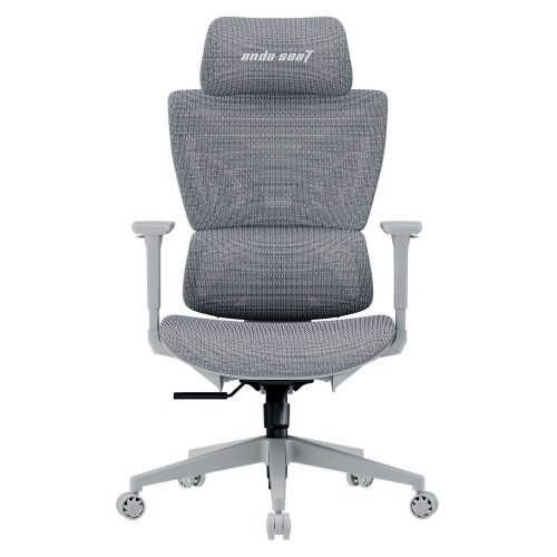 Купити Ігрове крісло Anda Seat X-Air Mega Size XL Mesh (AD-WY-01-GGSP) Gray Twilight - ціна в Києві, Львові, Вінниці, Хмельницькому, Франківську, Україні | інтернет-магазин TELEMART.UA фото