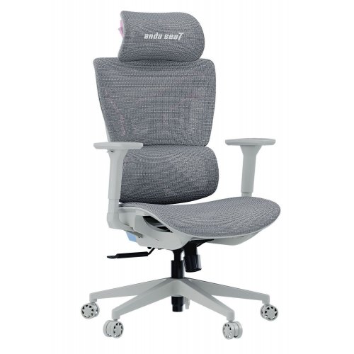 Купити Ігрове крісло Anda Seat X-Air Mega Size XL Mesh (AD-WY-01-GGSP) Gray Twilight - ціна в Києві, Львові, Вінниці, Хмельницькому, Франківську, Україні | інтернет-магазин TELEMART.UA фото