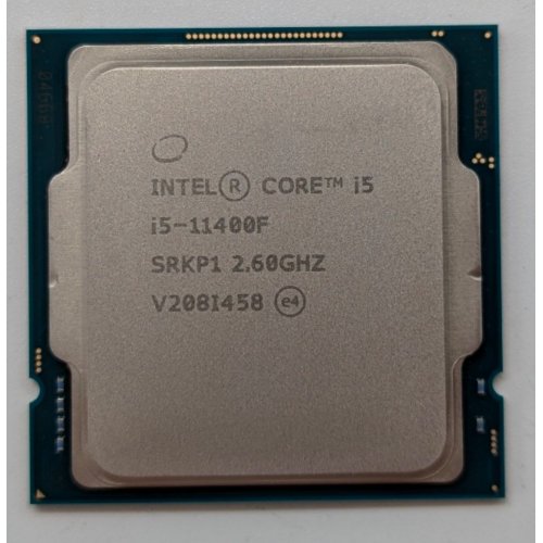 Купить Процессор Intel Core i5-11400F 2.6(4.4)GHz 12MB s1200 Tray (CM8070804497016) (Восстановлено продавцом, 716015) с проверкой совместимости: обзор, характеристики, цена в Киеве, Днепре, Одессе, Харькове, Украине | интернет-магазин TELEMART.UA фото