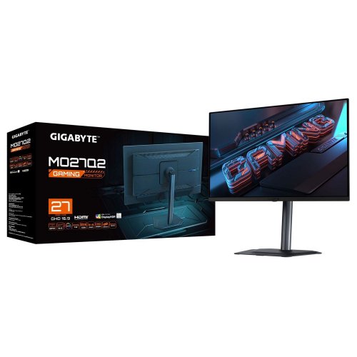 Купити Монітор Gigabyte 27" MO27Q2 Black - ціна в Києві, Львові, Вінниці, Хмельницькому, Франківську, Україні | інтернет-магазин TELEMART.UA фото