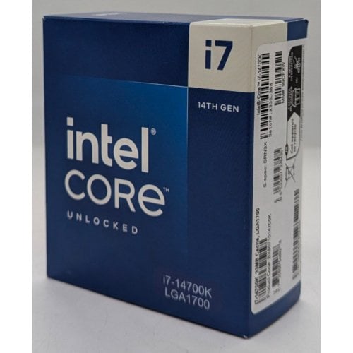 Процесор Intel Core i7-14700K 3.4(5.6)GHz 33MB s1700 Box (BX8071514700K) (Відновлено продавцем, 716305) купити з перевіркою сумісності: огляд, характеристики, ціна у Києві, Львові, Вінниці, Хмельницькому, Івано-Франківську, Україні | інтернет-магазин TELEMART.UA фото