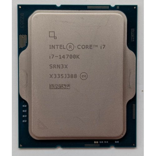 Процесор Intel Core i7-14700K 3.4(5.6)GHz 33MB s1700 Box (BX8071514700K) (Відновлено продавцем, 716305) купити з перевіркою сумісності: огляд, характеристики, ціна у Києві, Львові, Вінниці, Хмельницькому, Івано-Франківську, Україні | інтернет-магазин TELEMART.UA фото