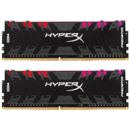 Озп HyperX DDR4 16GB (2x8GB) 3000Mhz Predator RGB (HX430C15PB3AK2/16) (Відновлено продавцем, 716325) купити з перевіркою сумісності: огляд, характеристики, ціна у Києві, Львові, Вінниці, Хмельницькому, Івано-Франківську, Україні | інтернет-магазин TELEMART.UA фото