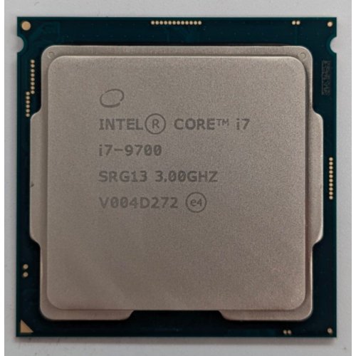 Купить Процессор Intel Core i7-9700 3.0(4.7)GHz 12MB s1151 Tray (CM8068403874521) (Восстановлено продавцом, 716704) с проверкой совместимости: обзор, характеристики, цена в Киеве, Днепре, Одессе, Харькове, Украине | интернет-магазин TELEMART.UA фото