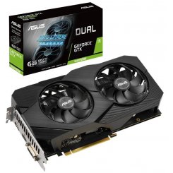 Видеокарта Asus GeForce GTX 1660 SUPER Dual Evo 6144MB (DUAL-GTX1660S-6G-EVO) (Восстановлено продавцом, 716727)