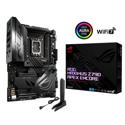 Купить Материнская плата Asus ROG MAXIMUS Z790 APEX ENCORE (s1700, Intel Z790) (Восстановлено продавцом, 716731) с проверкой совместимости: обзор, характеристики, цена в Киеве, Днепре, Одессе, Харькове, Украине | интернет-магазин TELEMART.UA фото