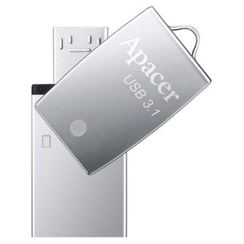 

Apacer AH750 64GB USB 3.1 Silver (AP64GAH750S-1)