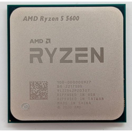 Процесор AMD Ryzen 5 5600 3.5(4.4)GHz 32MB sAM4 Tray (100-000000927) (Відновлено продавцем, 716899) купити з перевіркою сумісності: огляд, характеристики, ціна у Києві, Львові, Вінниці, Хмельницькому, Івано-Франківську, Україні | інтернет-магазин TELEMART.UA фото