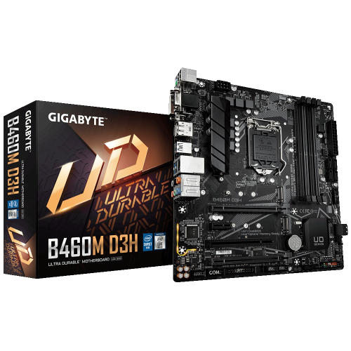 Купить Материнская плата Gigabyte B460M D3H (s1200, Intel B460) (Восстановлено продавцом, 717178) с проверкой совместимости: обзор, характеристики, цена в Киеве, Днепре, Одессе, Харькове, Украине | интернет-магазин TELEMART.UA фото