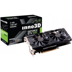 Видеокарта Inno3D GeForce GTX 1060 HerculeZ Twin X2 3072MB (N106F-2SDN-L5GS) (Восстановлено продавцом, 717194)