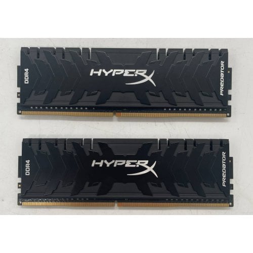 Купить Озу HyperX DDR4 16GB (2x8GB) 3333Mhz Predator (HX433C16PB3K2/16) (Восстановлено продавцом, 717198) с проверкой совместимости: обзор, характеристики, цена в Киеве, Днепре, Одессе, Харькове, Украине | интернет-магазин TELEMART.UA фото