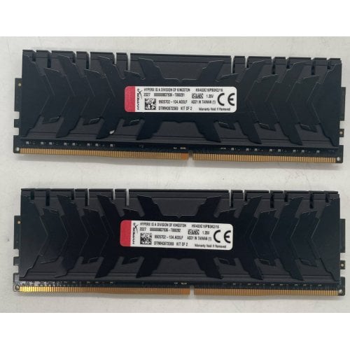 Купить Озу HyperX DDR4 16GB (2x8GB) 3333Mhz Predator (HX433C16PB3K2/16) (Восстановлено продавцом, 717198) с проверкой совместимости: обзор, характеристики, цена в Киеве, Днепре, Одессе, Харькове, Украине | интернет-магазин TELEMART.UA фото