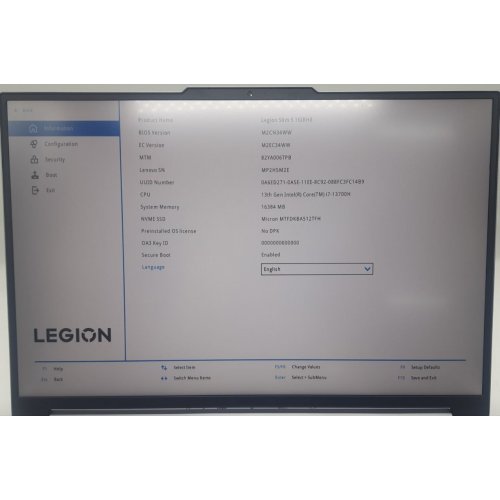 Купити Ноутбук Lenovo Legion Slim 5 16IRH8 (82YA006TPB) (Відновлено продавцем, 717200) - ціна в Києві, Львові, Вінниці, Хмельницькому, Франківську, Україні | інтернет-магазин TELEMART.UA фото