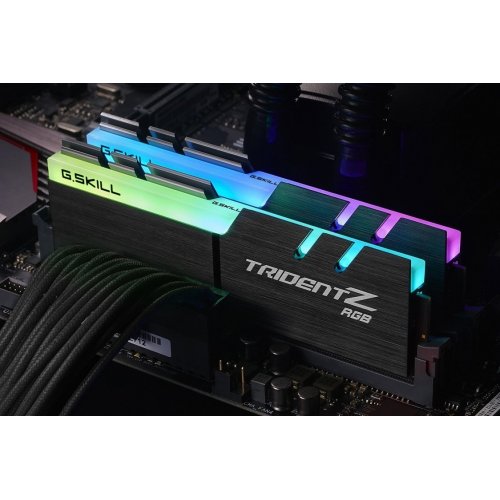 Фото ОЗУ G.Skill DDR4 16GB (2x8GB) 3600Mhz Trident Z RGB (F4-3600C17D-16GTZR)