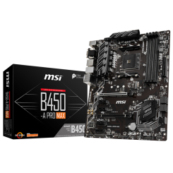 Материнская плата MSI B450-A PRO MAX (sAM4, AMD B450) (Восстановлено продавцом, 717271)