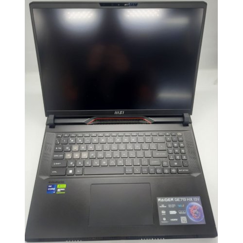 Купить Ноутбук MSI Raider GE78 HX 13VH (RAIDER_GE78HX_13VH-212UA) Core Black (Восстановлено продавцом, 717300) - цена в Харькове, Киеве, Днепре, Одессе
в интернет-магазине Telemart фото