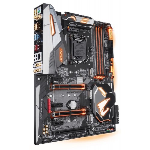 Продати Материнська плата Gigabyte Z370 AORUS Gaming 5 (s1151, Intel Z370) за Trade-In у інтернет-магазині Телемарт - Київ, Дніпро, Україна фото