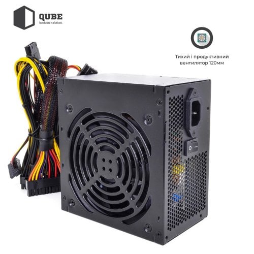 Купить Блок питания QUBE 80+ Bronze 700W (QBC-GPM-700W-80B) (Восстановлено продавцом, 717472) с проверкой совместимости: обзор, характеристики, цена в Киеве, Днепре, Одессе, Харькове, Украине | интернет-магазин TELEMART.UA фото