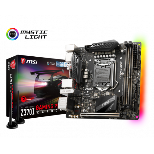 Продать Материнская плата MSI Z370I GAMING PRO CARBON AC (s1151, Intel Z370) по Trade-In интернет-магазине Телемарт - Киев, Днепр, Украина фото