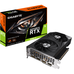 Видеокарта Gigabyte GeForce RTX 3060 TI WindForce OC 8192MB (GV-N306TWF2OC-8GD) (Восстановлено продавцом, 717689)