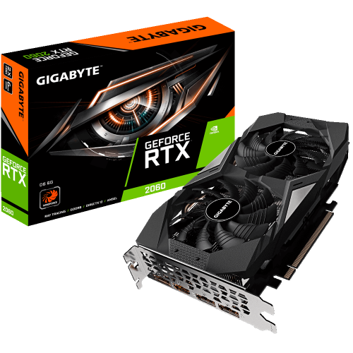 Купить Видеокарта Gigabyte GeForce RTX 2060 D6 6144MB (GV-N2060D6-6GD) (Восстановлено продавцом, 717745) с проверкой совместимости: обзор, характеристики, цена в Киеве, Днепре, Одессе, Харькове, Украине | интернет-магазин TELEMART.UA фото