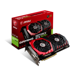 Видеокарта MSI GeForce GTX 1070 TI Gaming 8192MB (GTX 1070 Ti GAMING 8G) (Восстановлено продавцом, 717752)