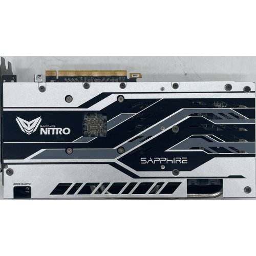 Купить Видеокарта Sapphire Radeon RX 580 NITRO+ 4096MB (11265-31-20G) (Восстановлено продавцом, 717766) с проверкой совместимости: обзор, характеристики, цена в Киеве, Днепре, Одессе, Харькове, Украине | интернет-магазин TELEMART.UA фото