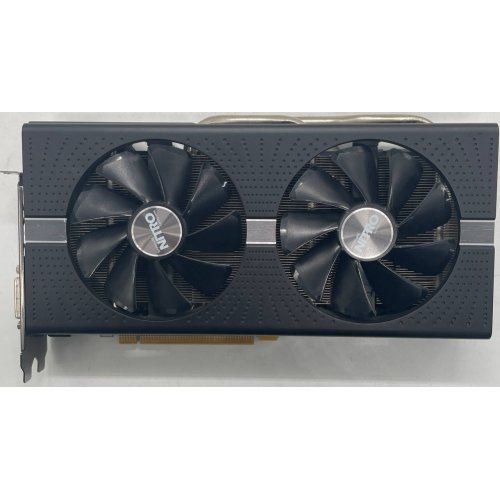 Купить Видеокарта Sapphire Radeon RX 580 NITRO+ 4096MB (11265-07-20G) (Восстановлено продавцом, 717776) с проверкой совместимости: обзор, характеристики, цена в Киеве, Днепре, Одессе, Харькове, Украине | интернет-магазин TELEMART.UA фото