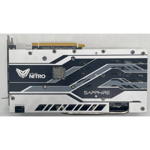 Купить Видеокарта Sapphire Radeon RX 580 NITRO+ 4096MB (11265-07-20G) (Восстановлено продавцом, 717776) с проверкой совместимости: обзор, характеристики, цена в Киеве, Днепре, Одессе, Харькове, Украине | интернет-магазин TELEMART.UA фото