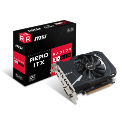 Видеокарта MSI Radeon RX 560 AERO ITX OC 4096MB (RX 560 AERO ITX 4G OC) (Восстановлено продавцом, 717866)